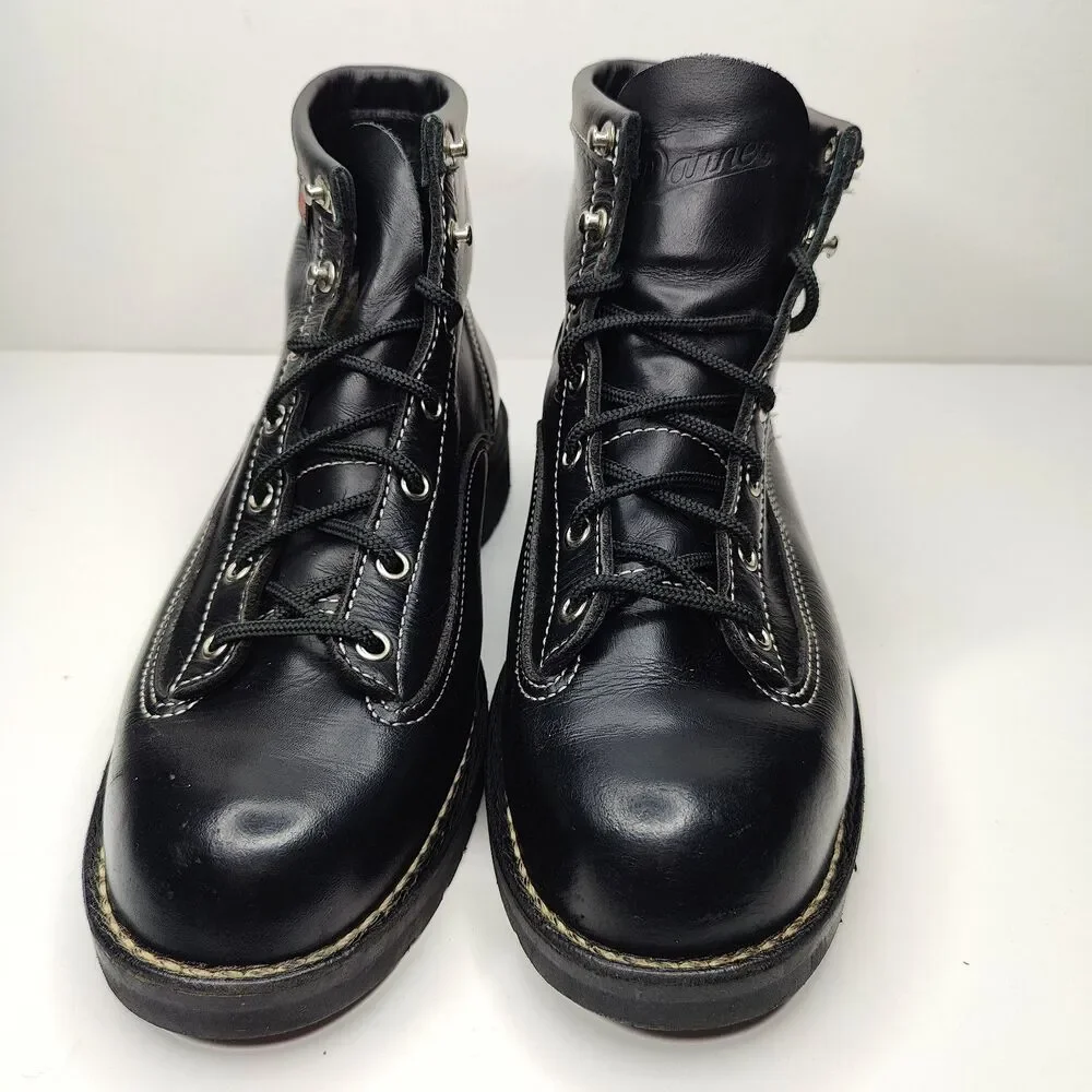Danner Bull Run 105 Black Mountain Boots Size 10 EE Made In USA Vibram